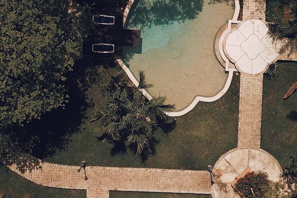 Cenote swimming pool