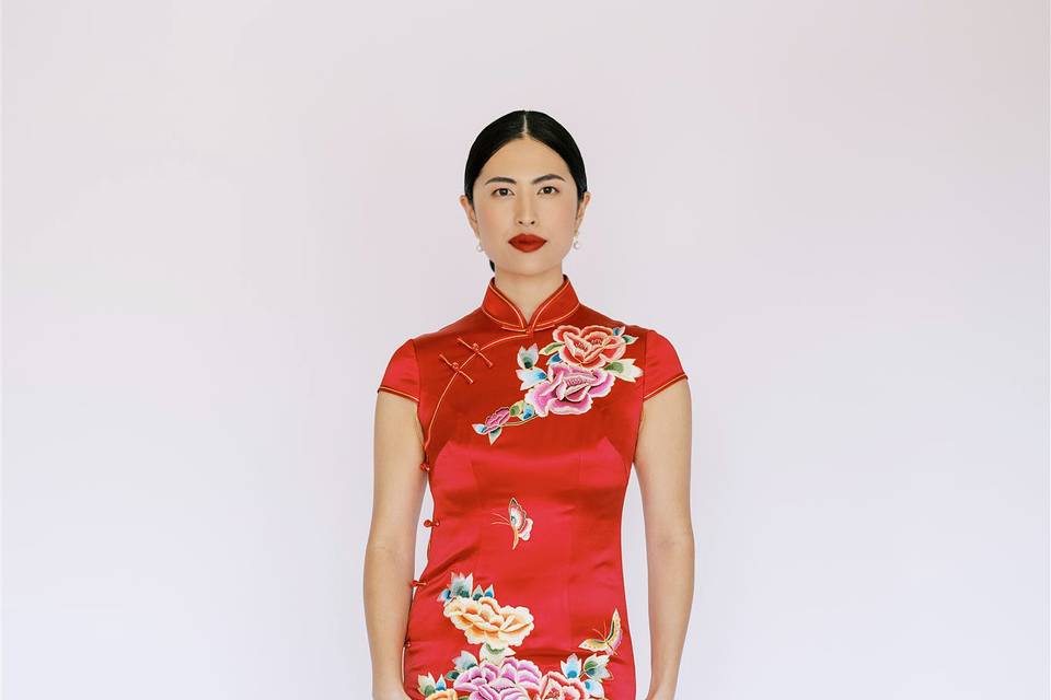 Red Chinese Wedding Dress