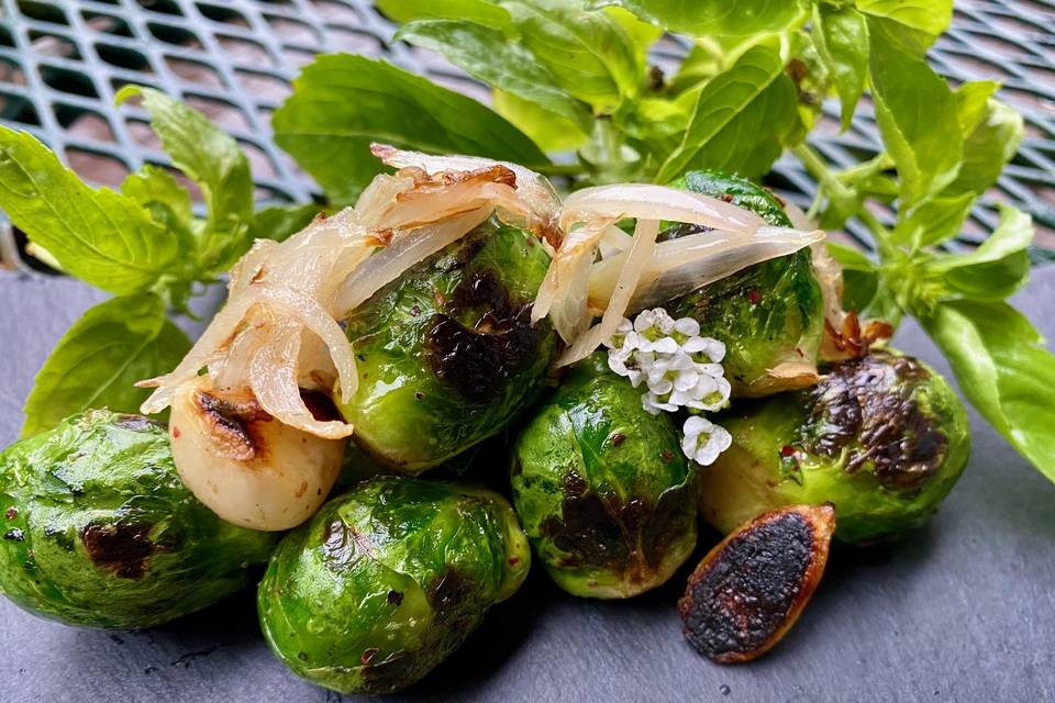 Brussel Sprout & Hazel Nuts