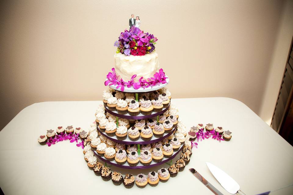 Cupcake tower