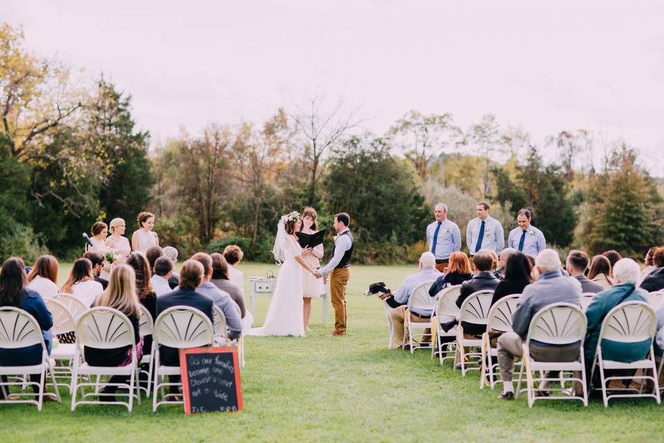 Wedding officiant