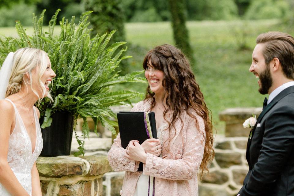 Wedding officiant