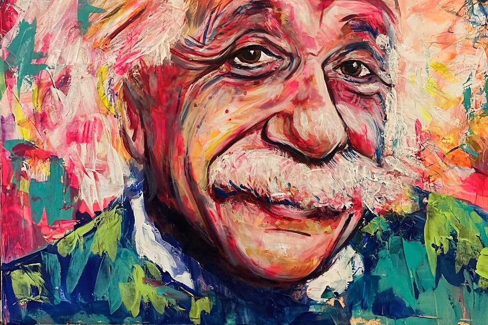 Einstein in color