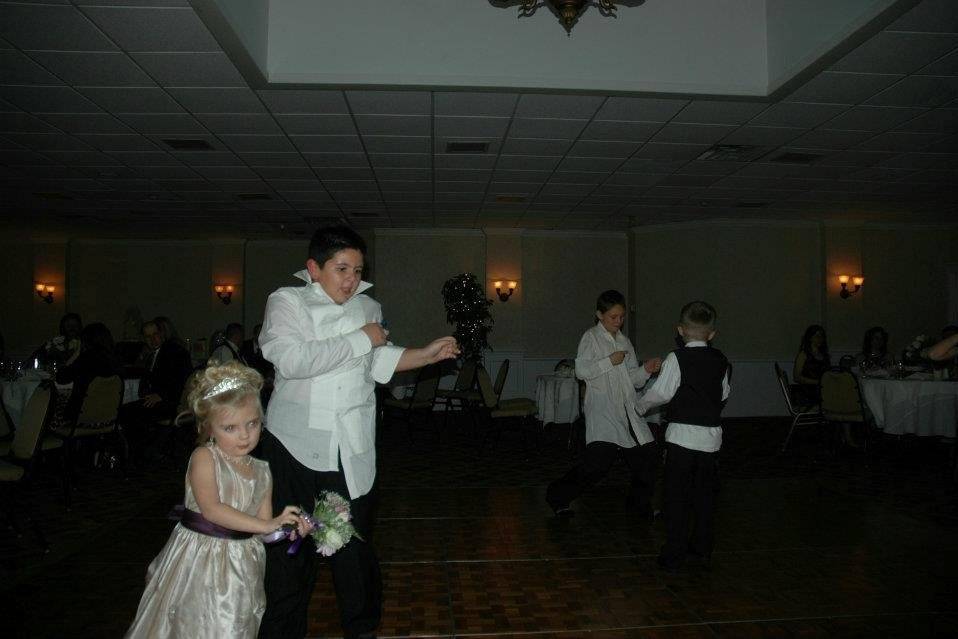 Junior escort dancing