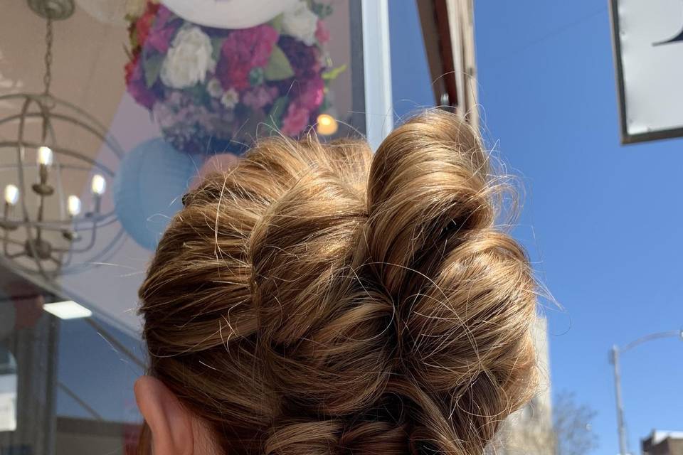 Not your average updo