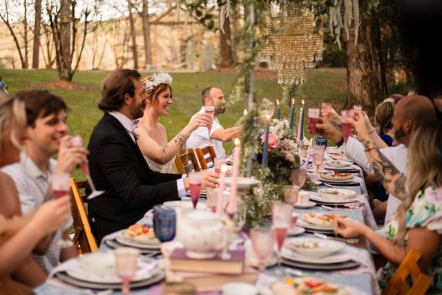 Bridgerton inspired wedding