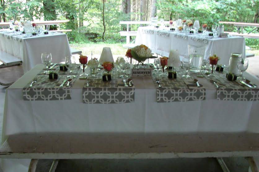 Reception in Great Smoky Mountains