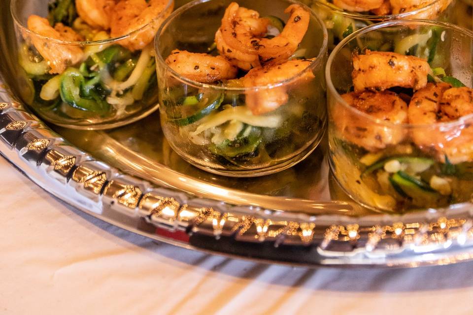 Shrimp and Zoodles