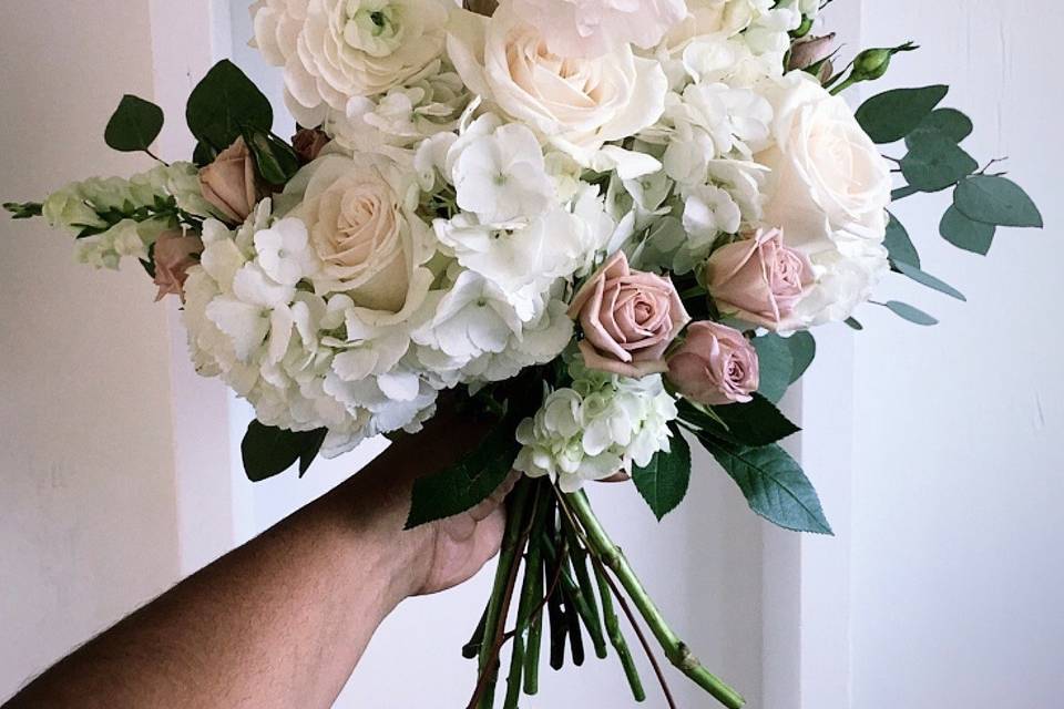Bouncy Bridal Bouquet