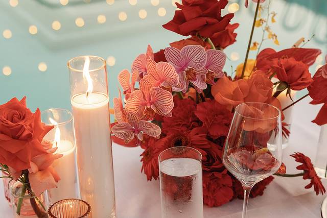 Colorful October Wedding