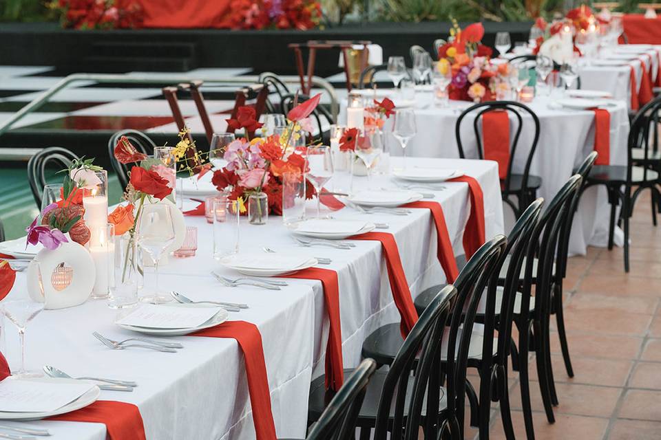 Colorful October Wedding