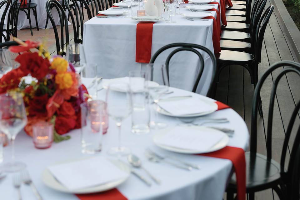 Colorful October Wedding