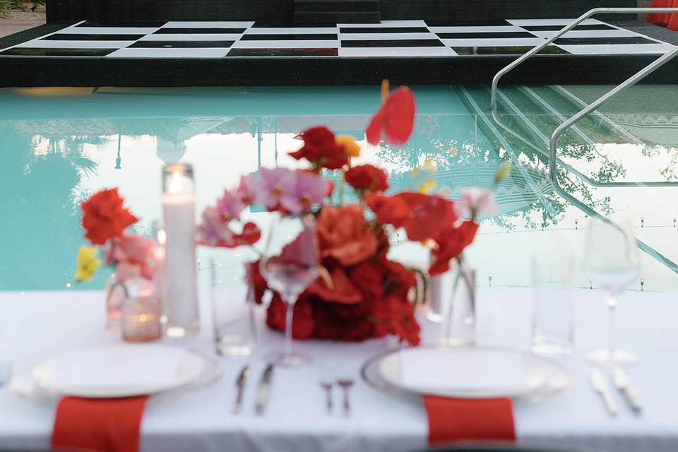 Colorful October Wedding