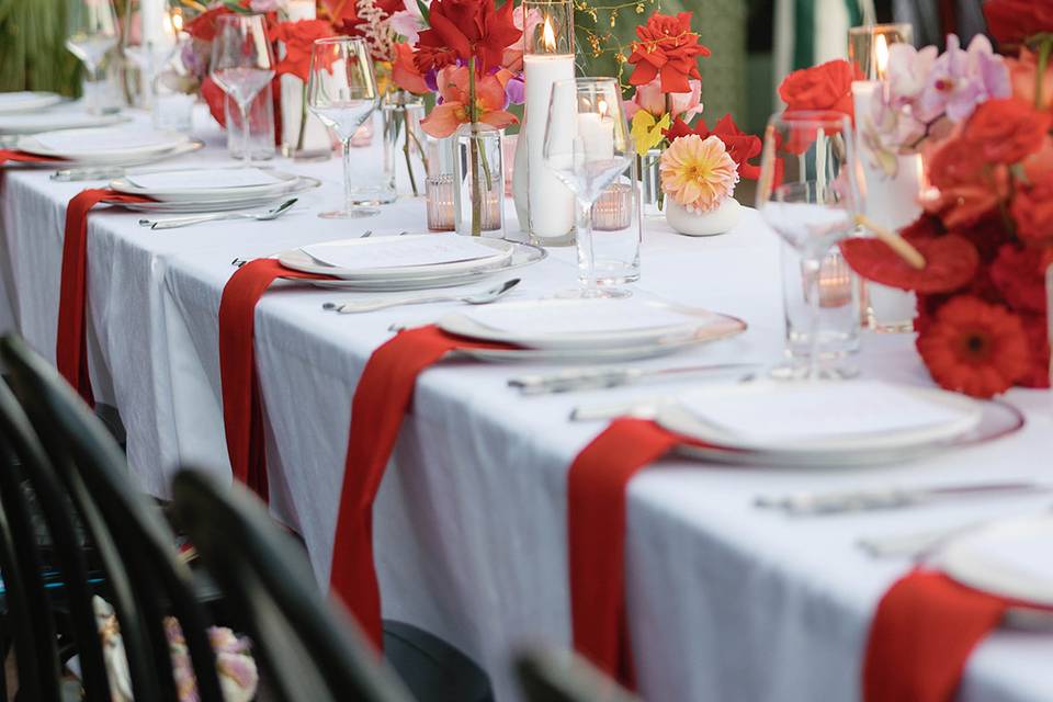 Colorful October Wedding