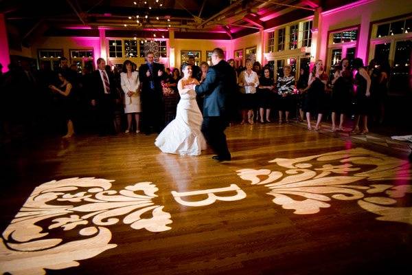 Couple dancing