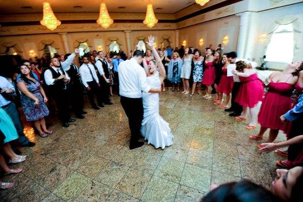 Couple dancing