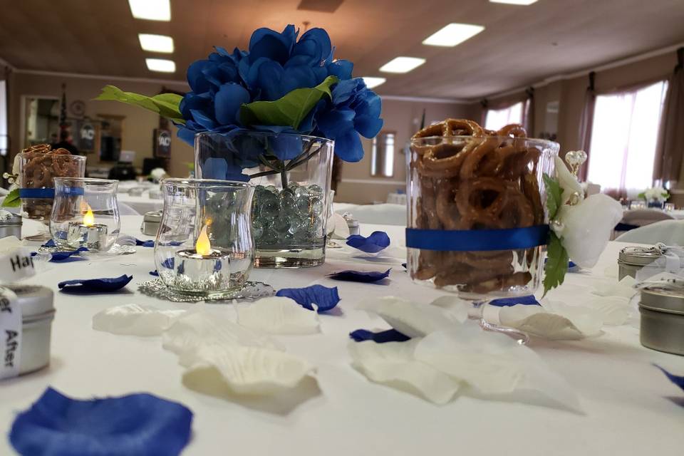 Decorated table