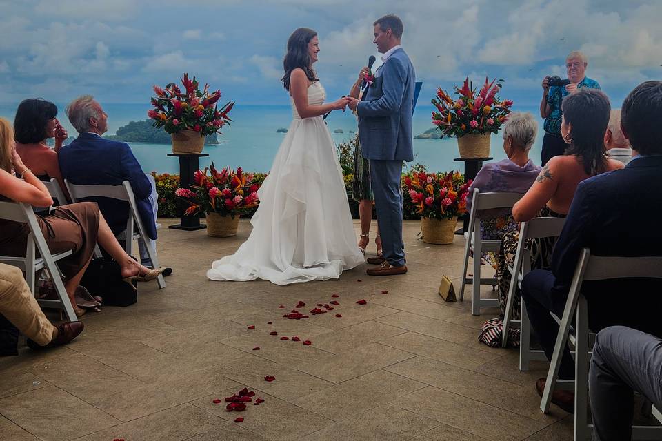 Colorful ceremony