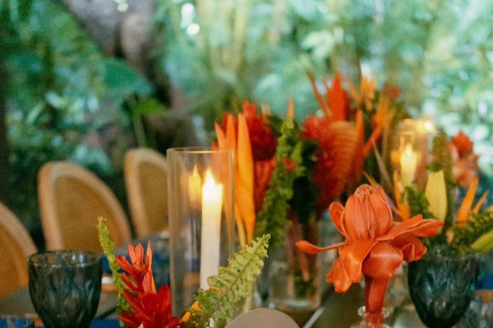 Table set up