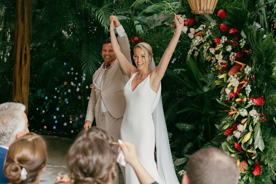 Just married