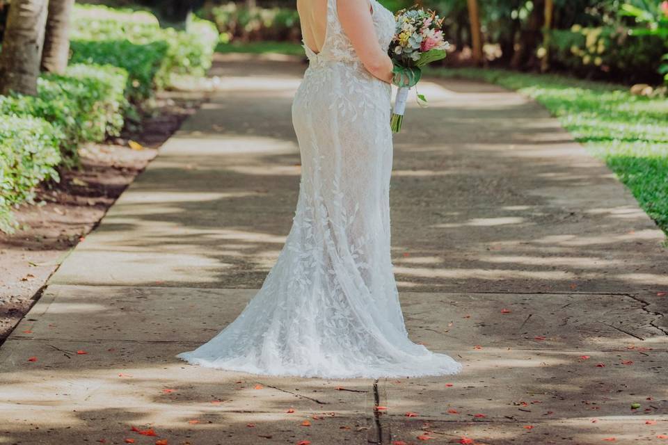 Jessica, beautiful bride!