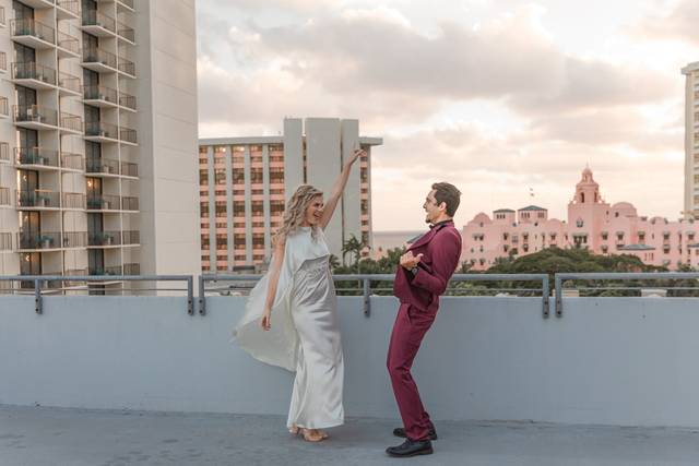 Dancing on the rooftop