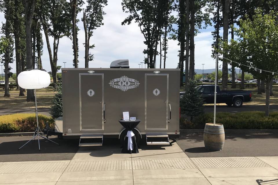 Portable restrooms