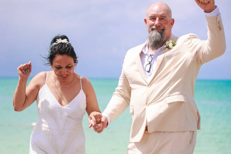 Beach wedding 1