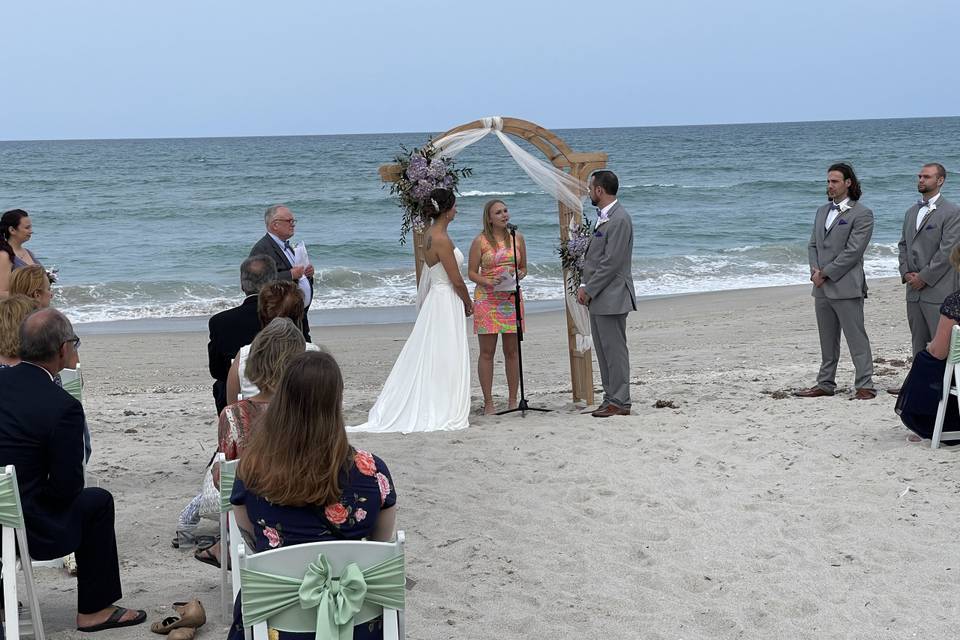 Beach Wedding Ceremony