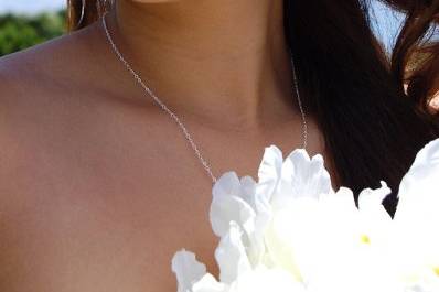 Sterling Silver hoops with Moonstone