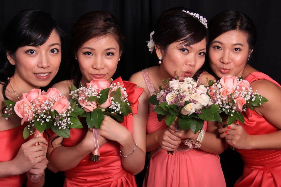 Beautiful bridesmaids