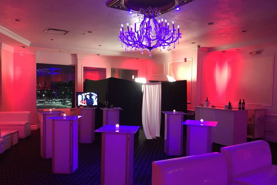 Booth at venue