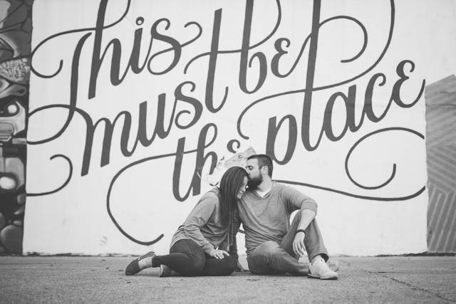 Romantic couple shot (Jon and Meredith)