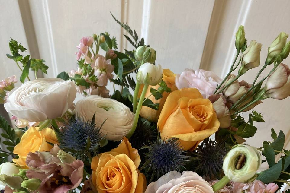 Roses and Ranunculus