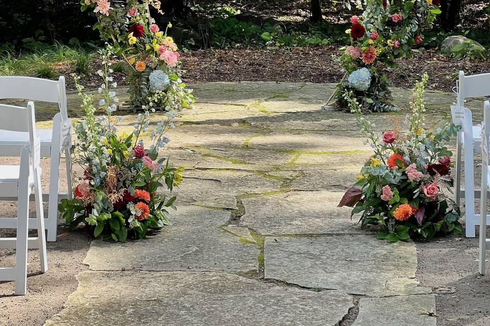 Asymmetrical Garden Arch