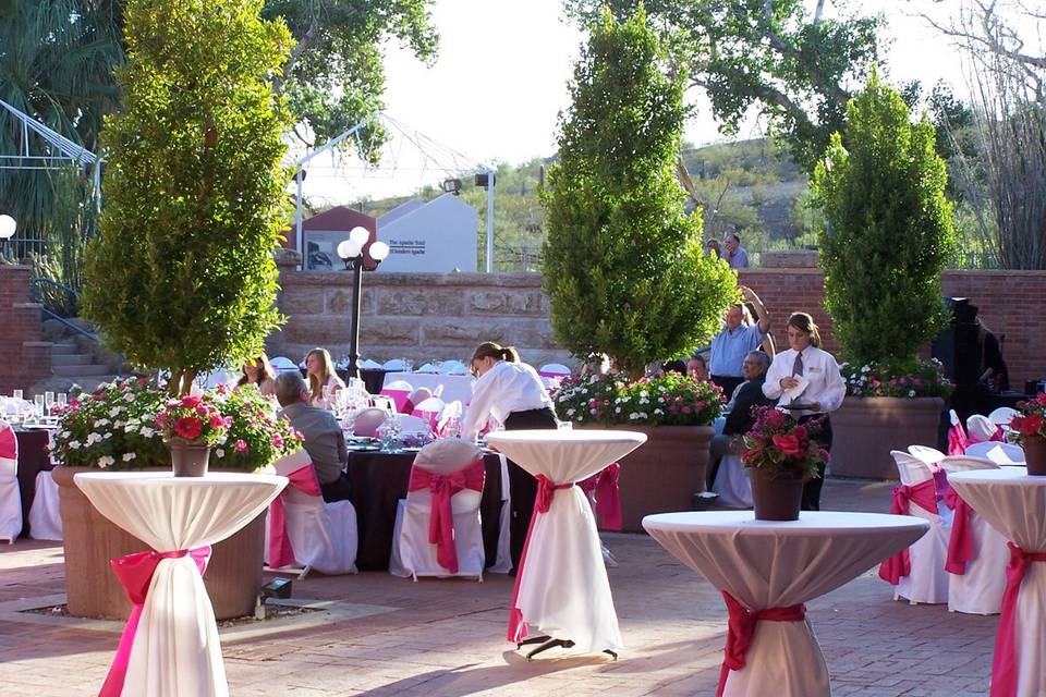 Reception area