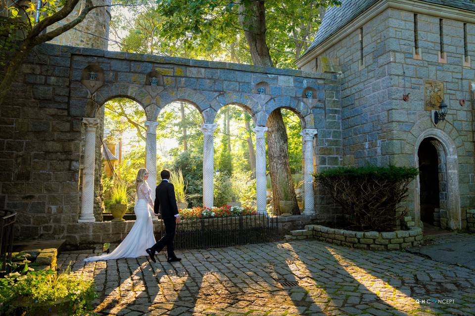 Wedding at Hammond Castle