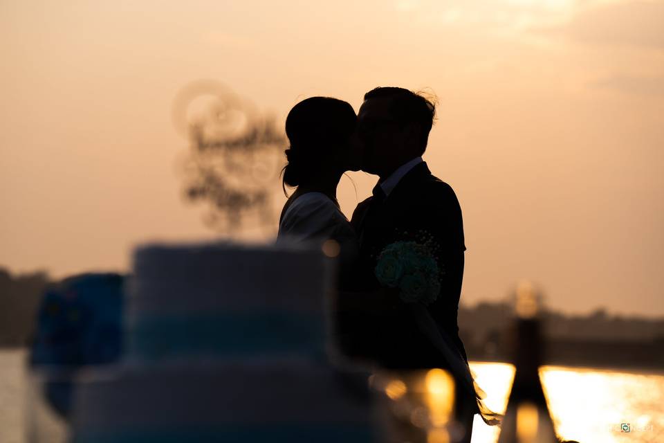 Couple in the sunset