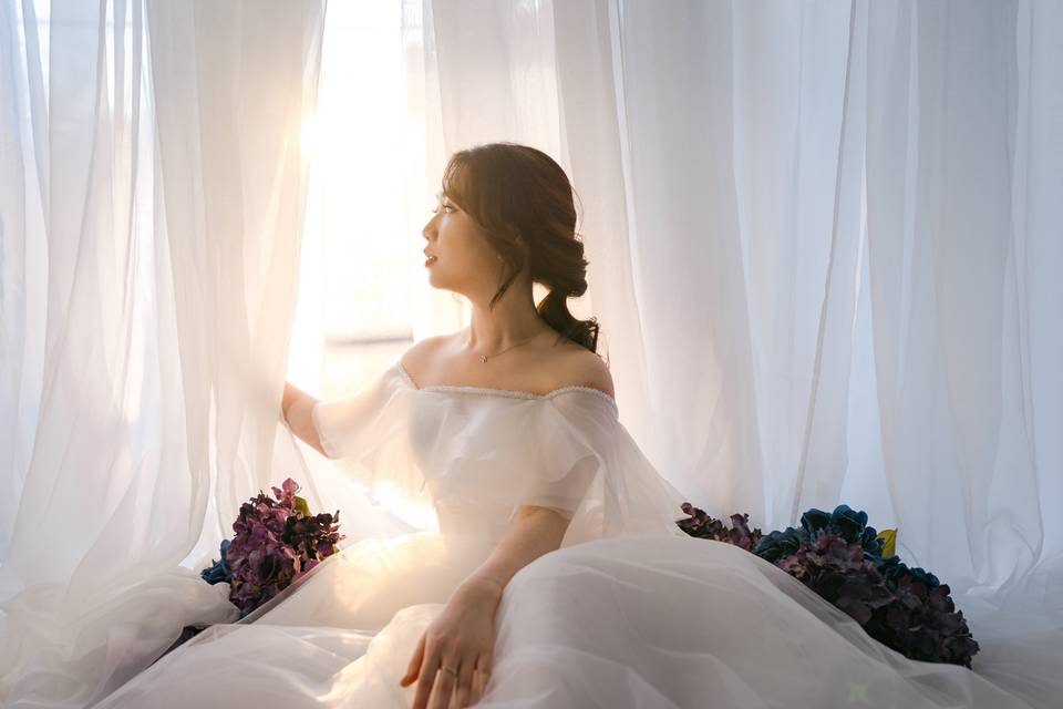 Bridal Portrait at QH Concept