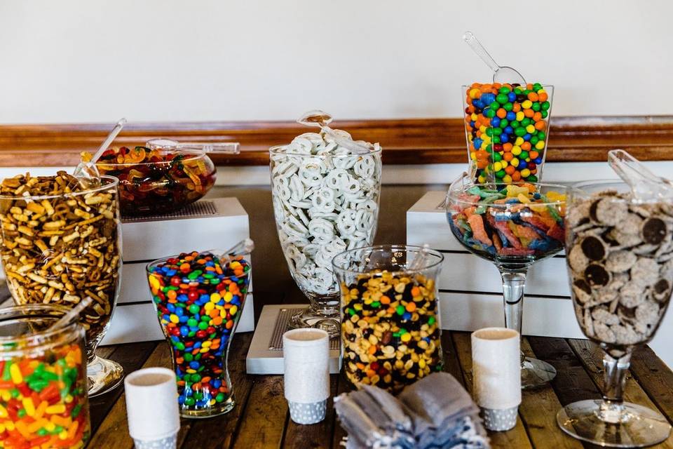 Candy Buffet By Bassos Wedding