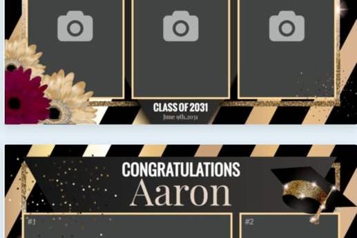 One of many Grad Templates