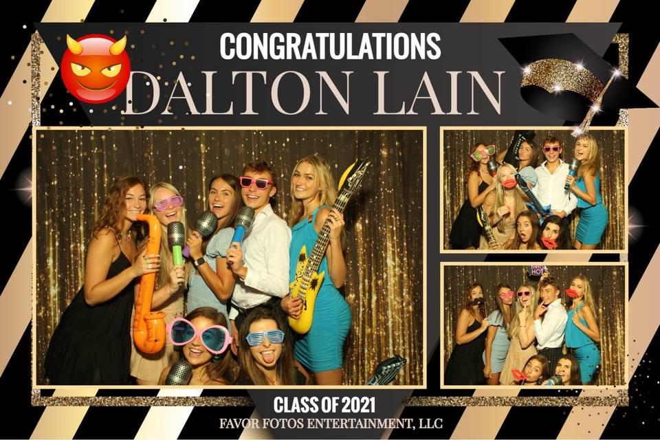 Grad fun with friends!