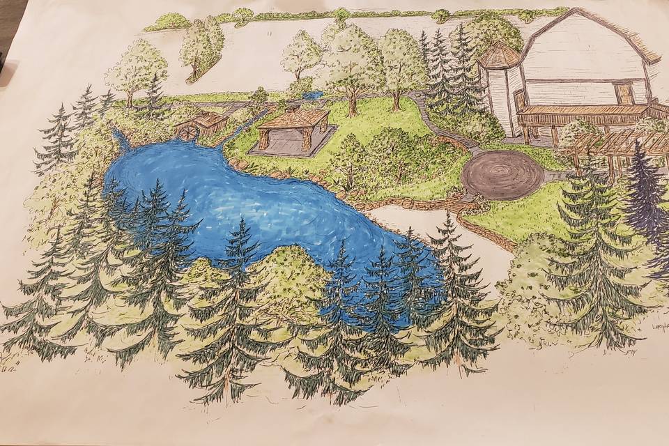 Landscape complete by July 21