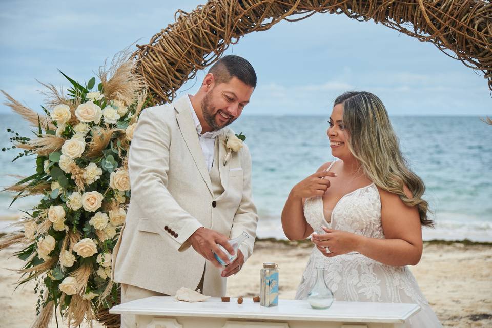 Symbolic Sand Ceremony