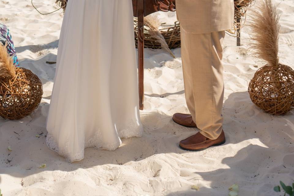 Married on the beach