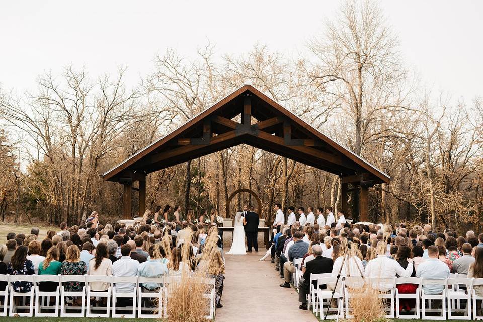 Outdoor ceremony