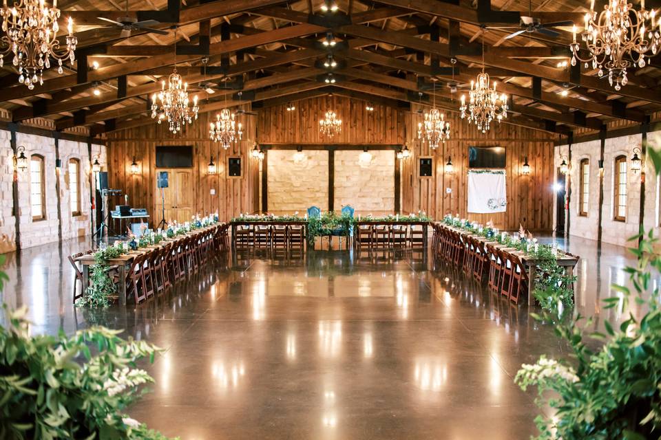 Elegant rustic venue