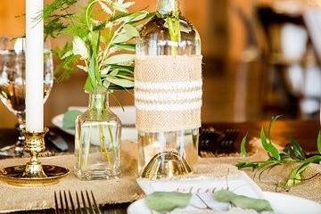 Unique bottle arrangements