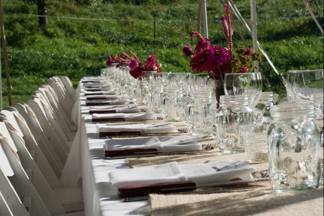 Reception setup