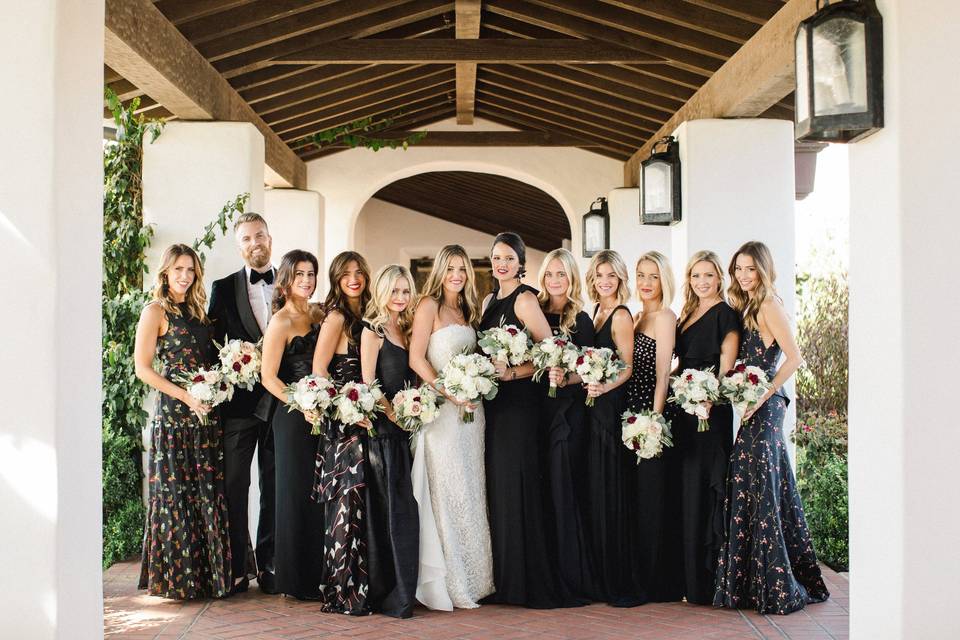 Pebble Beach Bridal Party